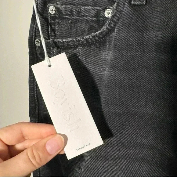 NWT Boyish high rise distressed denim jeans 28 - Picture 7 of 7